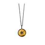 Round Wrapped Star Pendant