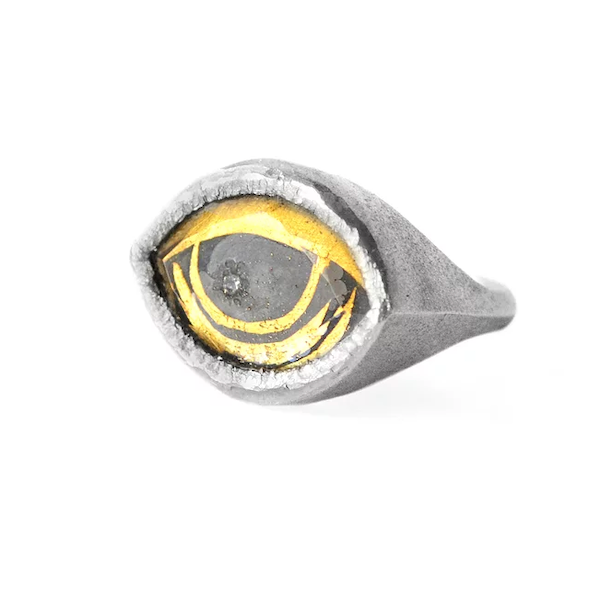 Protective Eye Talisman Signet Ring