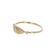 Small Sun Eye Diamond Ring