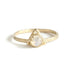 Good Change Triangle Moon Stone Ring